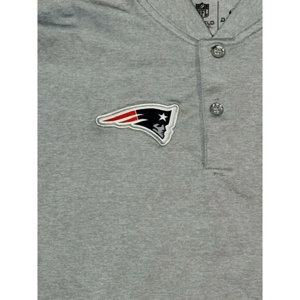 Nike Dri-Fit‎ NFL New England Patriots Super Bowl LII 52 OnField Polo Shirt Sz S